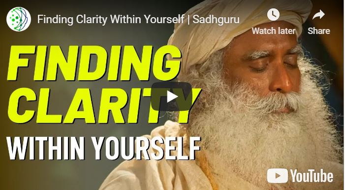 fiding clarity within self